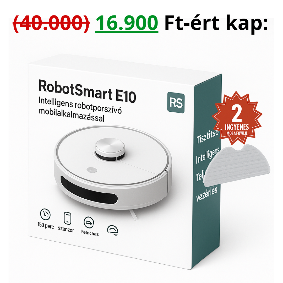 RobotSmart E10 Tisztítórobot (Ajánlat)